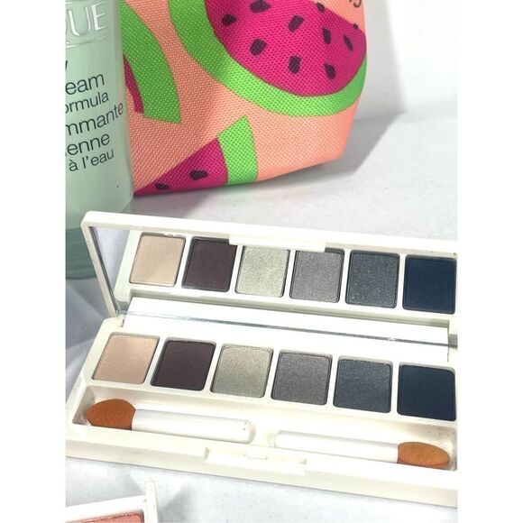 Clinique 8 Piece Lot Eyeshadow Palettes Scrub Rinse Off Eye Makeup Take Day Off - Picture 5 of 6